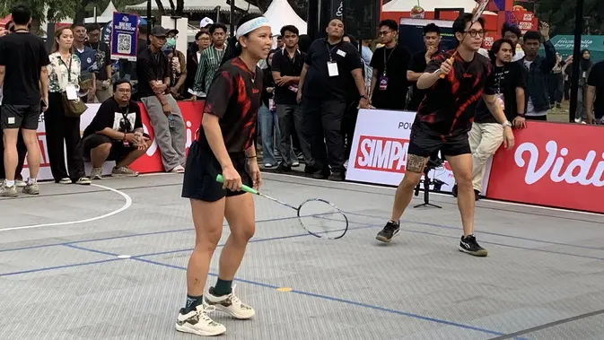 Greysia Polii Menang di Laga Badminton 3 Lawan 3 Vidio Sports Festival 2026