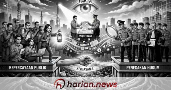 Pers dan Penegak Hukum di Makassar Bahas Cara Jaga Akurasi Berita demi Kepercayaan Publik