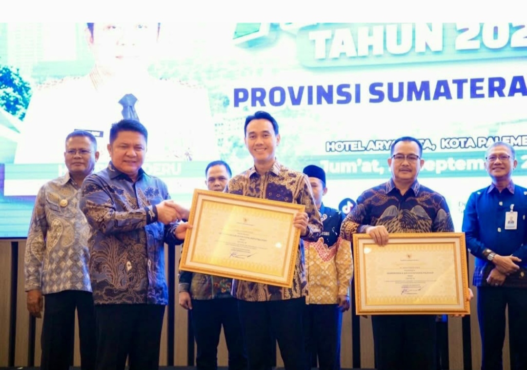 Pemkab OKI Raih Jamsostek Award 2026 Sumsel, 20.628 Pekerja Kini Terlindungi BPJS Ketenagakerjaan