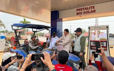 Pertamina Resmikan SPBU Khusus Petani Pertama di Merauke