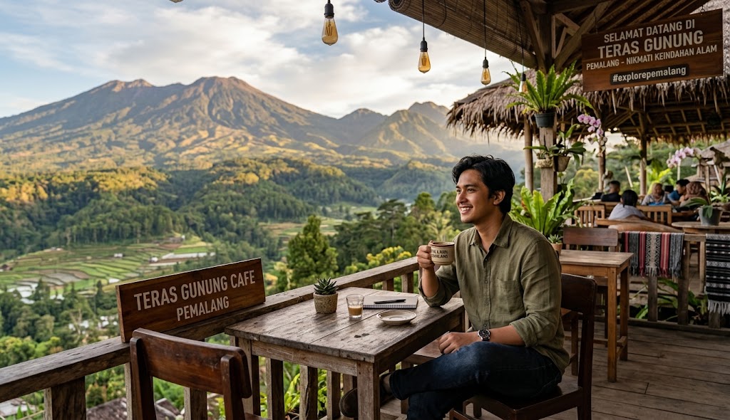 7 Rekomendasi Cafe Sejuk di Pemalang, dari Tepi Sungai Moga hingga Perbukitan Pulosari