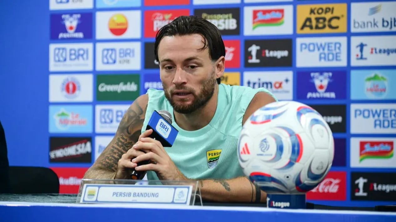Marc Klok Fokus ke Persib, Tatap 10 Laga dalam 30 Hari Mulai 11 Oktober