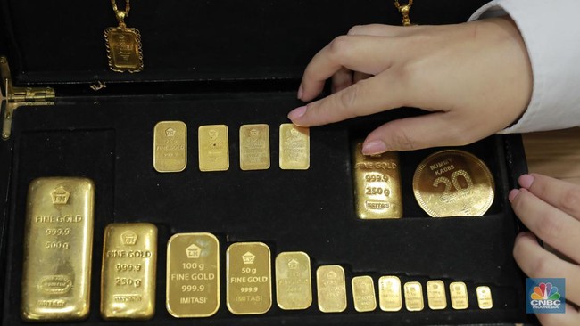 Harga Emas Ambles 2% Sepekan ke US$4.286, Imbal Hasil Obligasi AS Jadi Pemicu