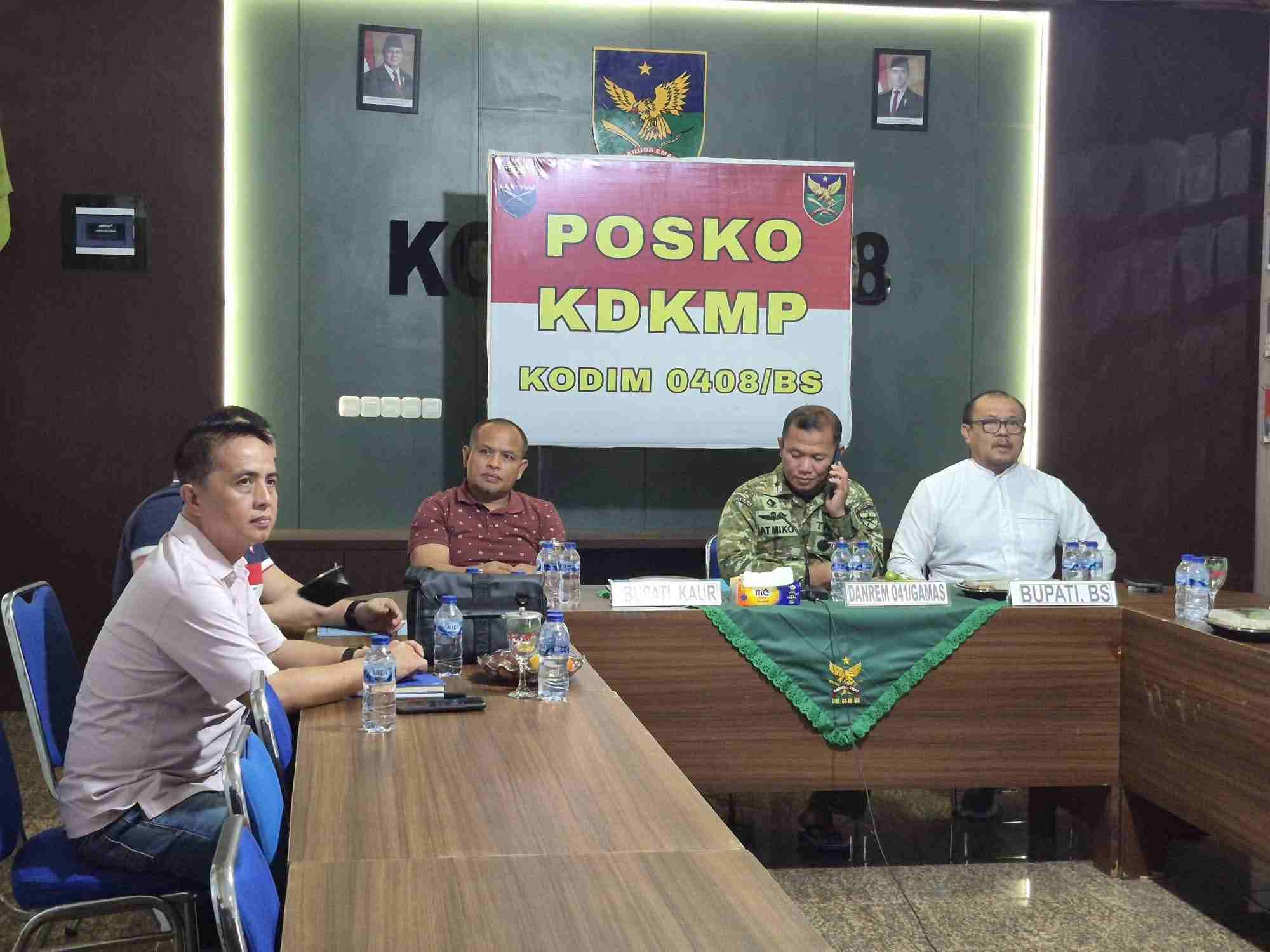 Pemkab Bengkulu Selatan Siap Sukseskan Karya Bhakti Skala Besar TNI AD, Usul Jembatan Desa hingga RTLH