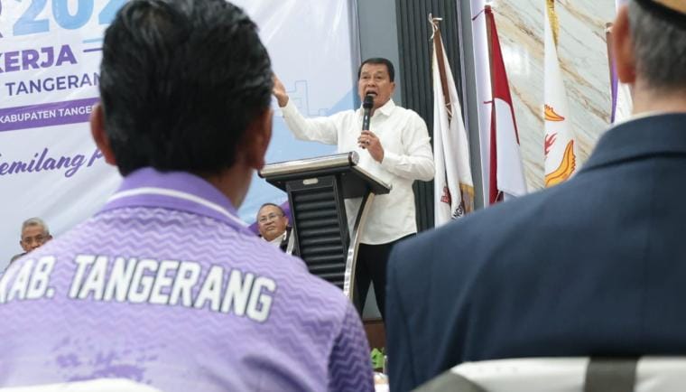 Bupati Tangerang Maesyal Rasyid Minta KONI Matangkan Persiapan Atlet Jelang Porprov Banten