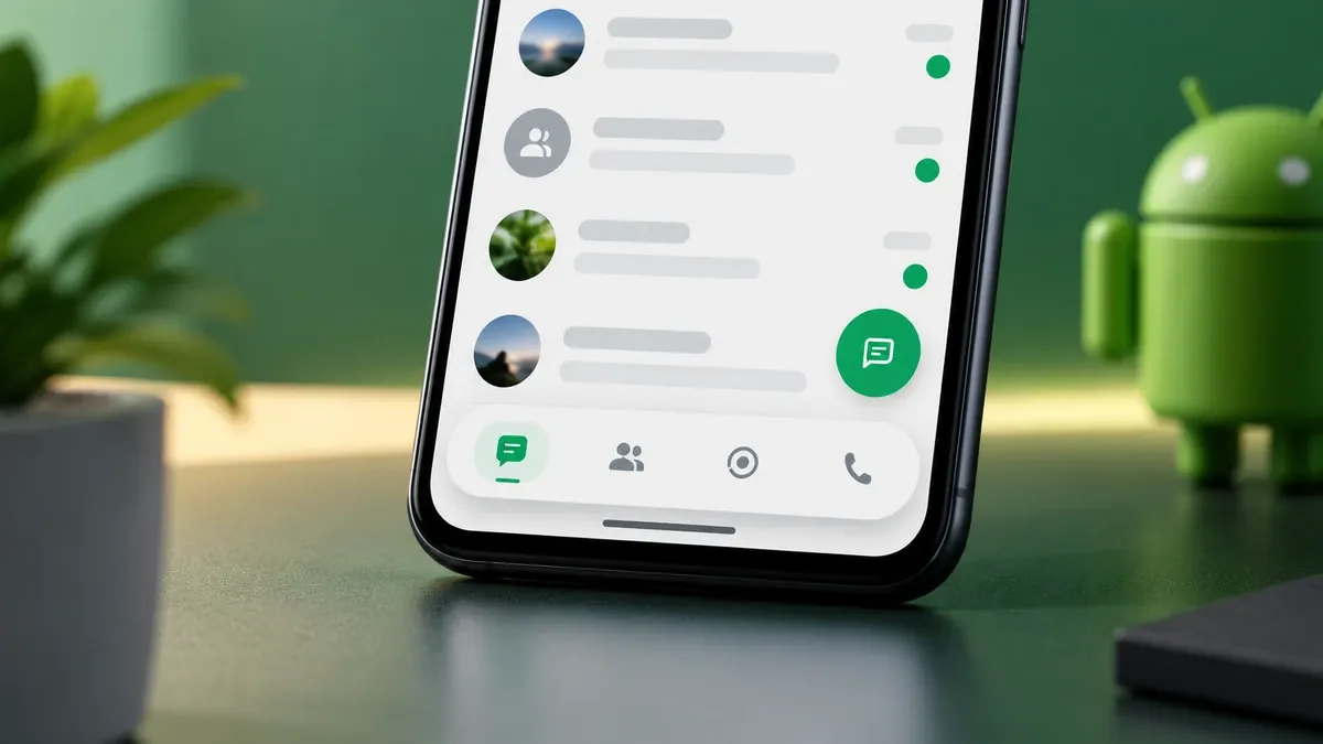 WhatsApp Uji Bilah Navigasi Mengambang di Android, Tampilan Makin Modern