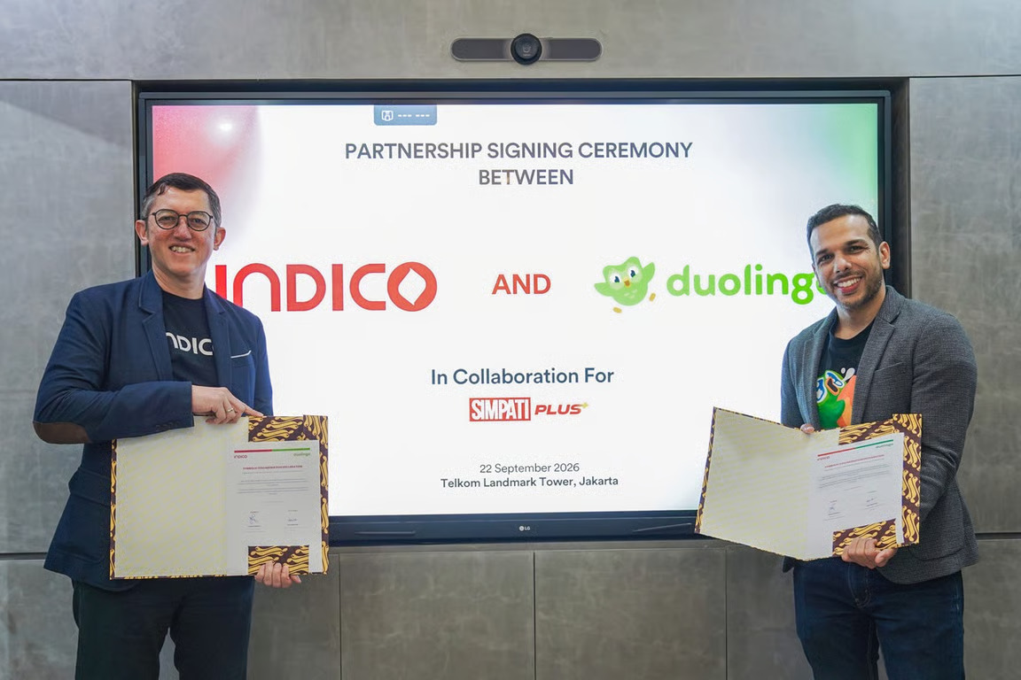 INDICO Gandeng Duolingo, Pelanggan SIMPATI Plus Bisa Belajar 40+ Bahasa Gratis