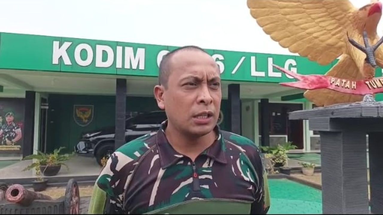 Jembatan Merah Putih Megang Sakti Musi Rawas Retak Dilintas Tronton 35 Ton, Kodim 0406 Lubuk Linggau Gerak Cepat Perbaiki