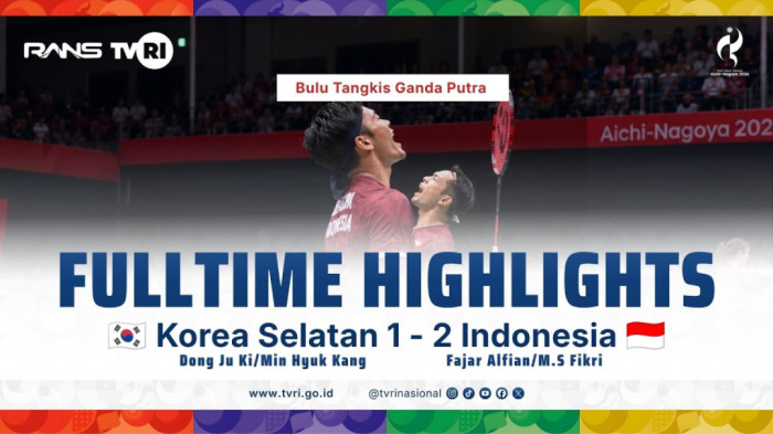 Fajar/Fikri Kalahkan Wakil Korea Selatan 2-1, Melaju ke Semifinal Asian Games 2026
