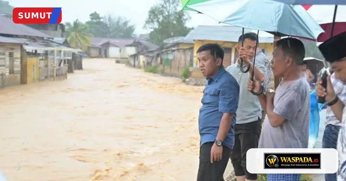 Wali Kota Sibolga Tinjau 4 Kelurahan Terdampak Banjir, Sebut Pengendali Sungai Butuh Sinergi Kementerian PUPR