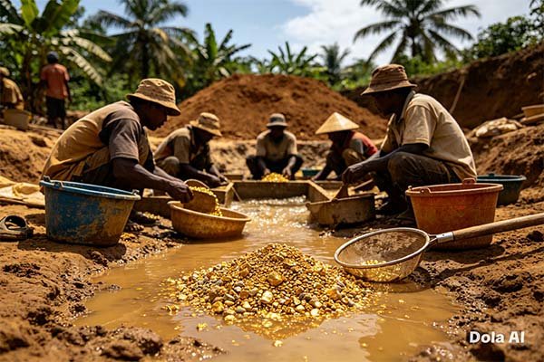 Stok Bijih Emas Sulut 51,1 Juta Ton, Penambang Rakyat di Ratatotok dan Boltim Hasilkan Rp 200.000 per Hari