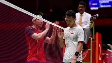 Jonatan Christie Kalah dari Loh Kean Yew di Perempat Final Asian Games 2026