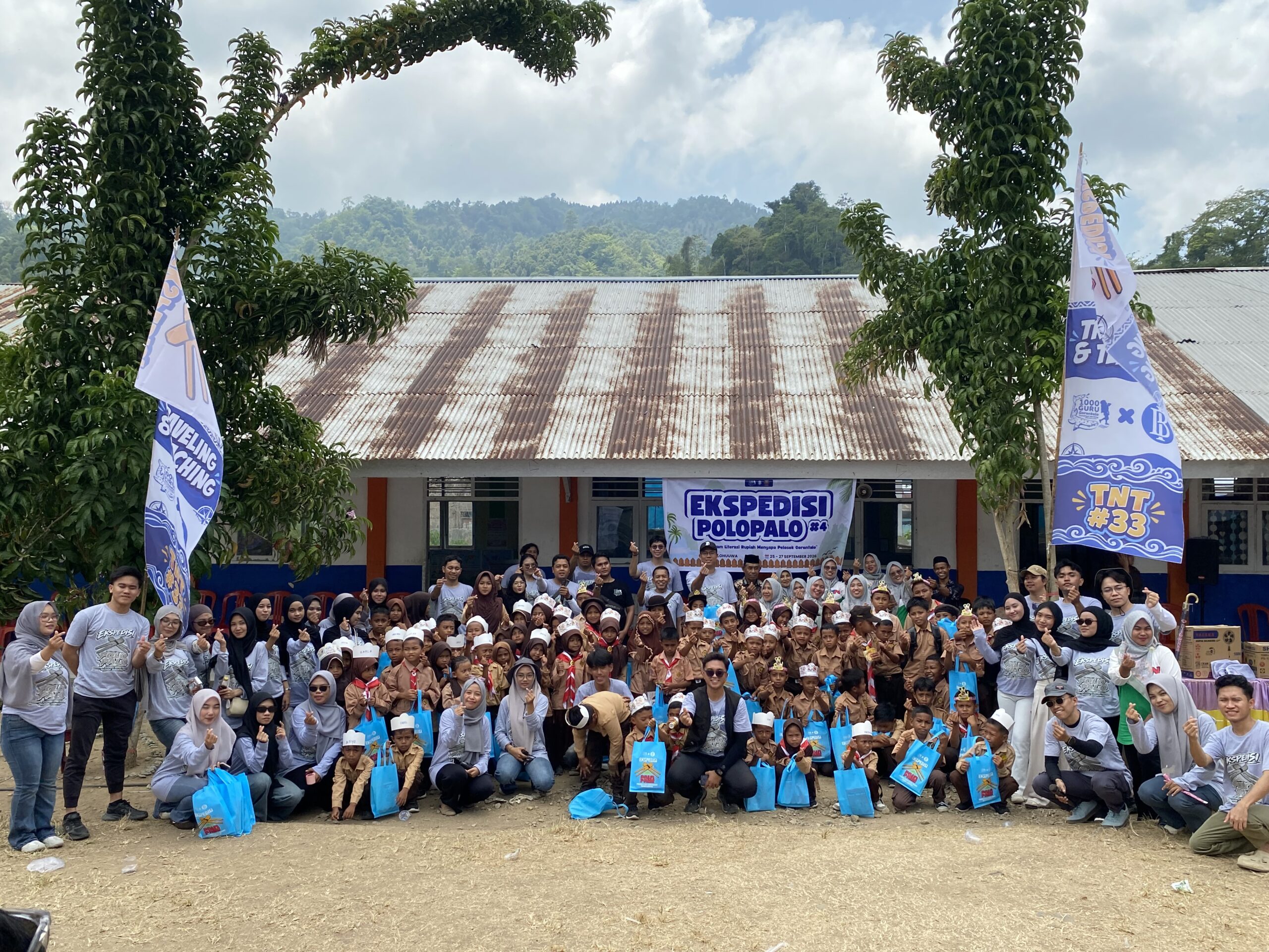 BI Gorontalo Edukasi Rupiah di 4 Wilayah Pelosok Bone Bolango, Siswa SDN 7 Bone Ikut Terlibat