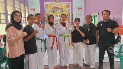 Enam Atlet Taekwondo SMA Taruna Indonesia Palembang Kejar Tiket Porprov Sumsel 2026 di Seleksi ForProv II