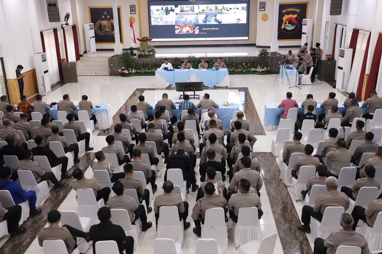 Polda NTB Matangkan Pengamanan MotoGP Mandalika 2026 Lewat Latihan Praoperasi