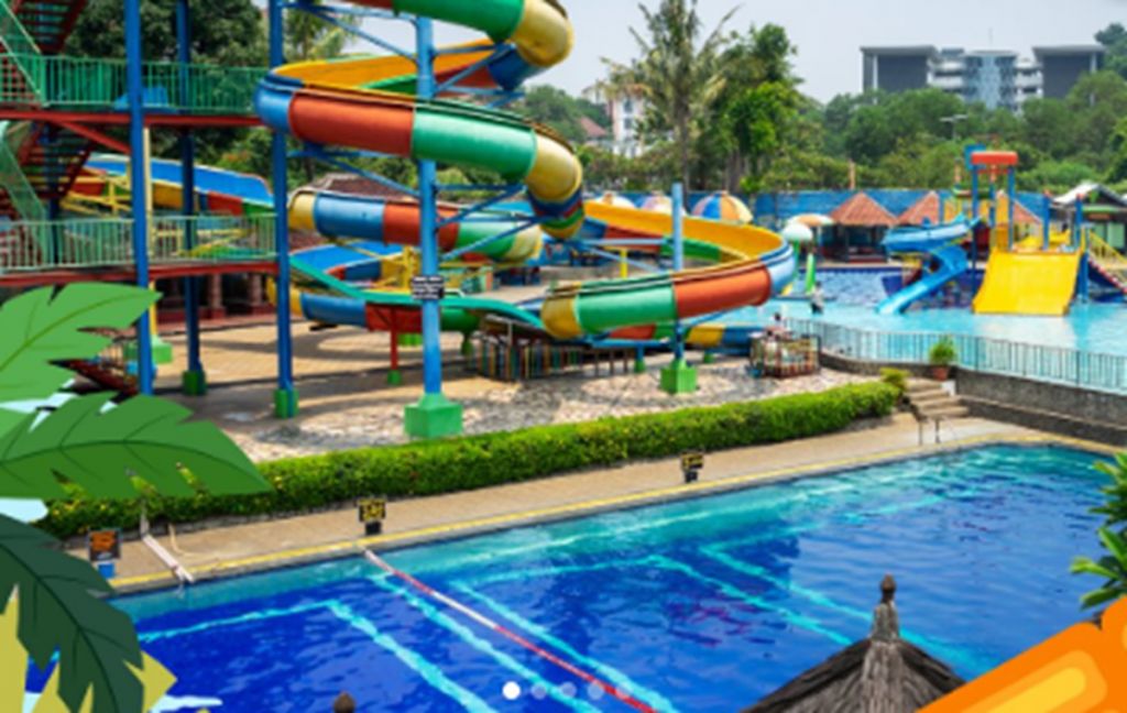 Taman Wisata Pulau Situ Gintung 2 Tangsel, Waterpark dan Outbound Keluarga