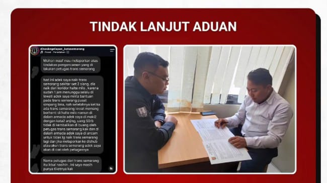 Petugas Trans Semarang Dipecat Usai Penumpang Koridor 1 Mengaku Dimaki dan Diancam di Dalam Bus