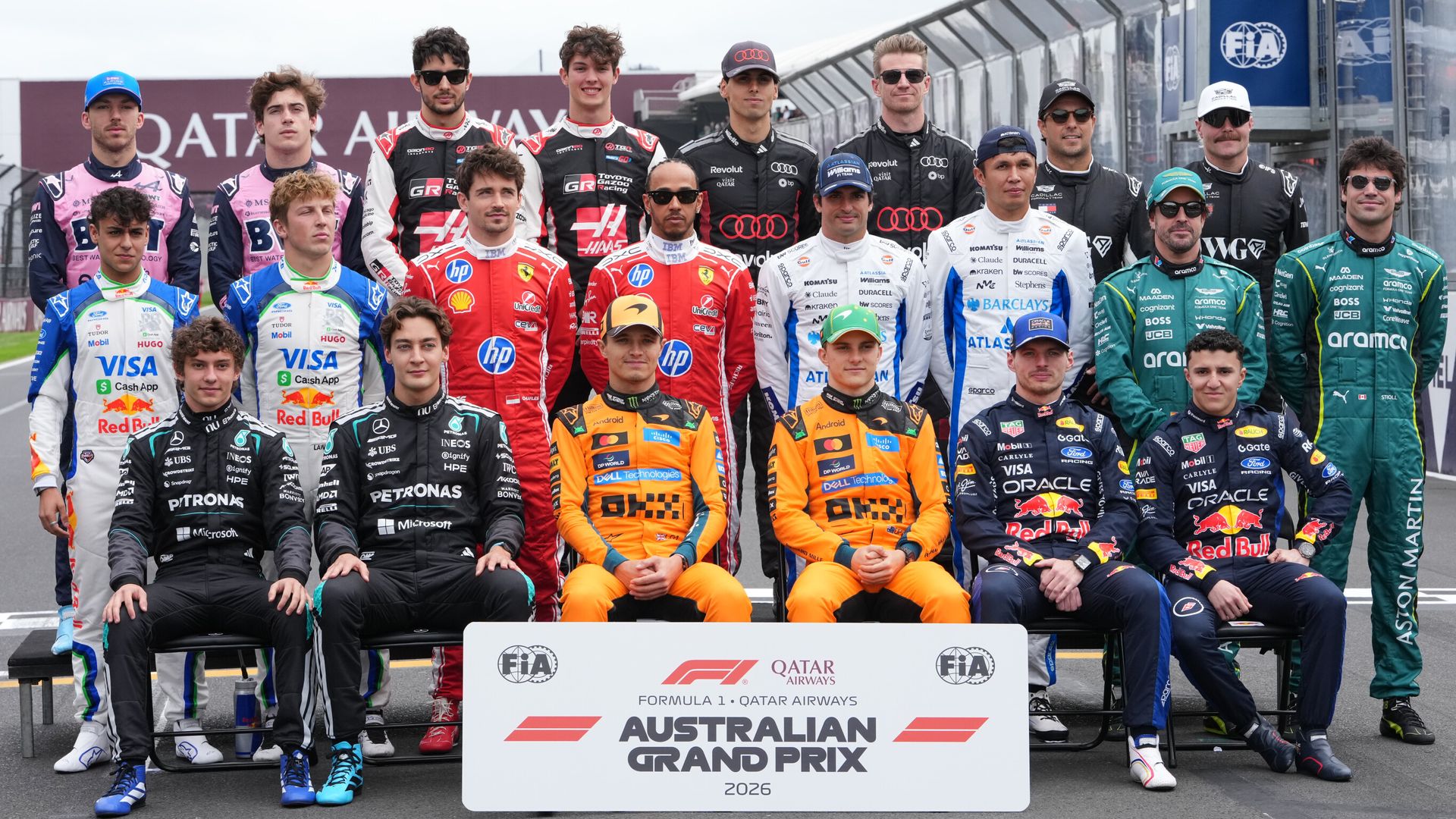 Head-to-Head Rekan Setim F1 2026 Usai GP Azerbaijan: Norris dan Antonelli Memimpin