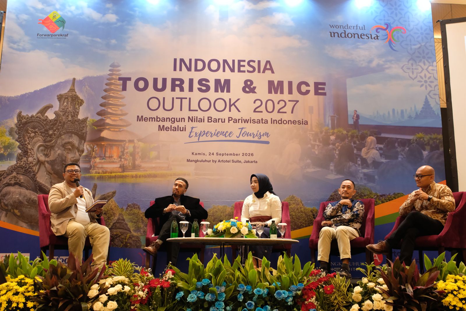 Kemenpar Siapkan 5 Fokus Wisata Pengalaman Indonesia pada 2027