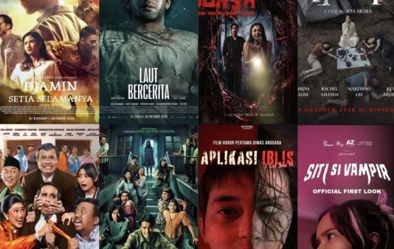 9 Film Indonesia Tayang Oktober 2026, dari Laut Bercerita sampai Siti Si Vampir