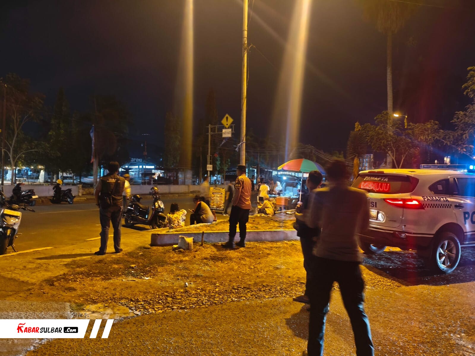 Patroli URC Polresta Mamuju Disisir hingga Dini Hari, 3 Titik Rawan Jadi Sasaran