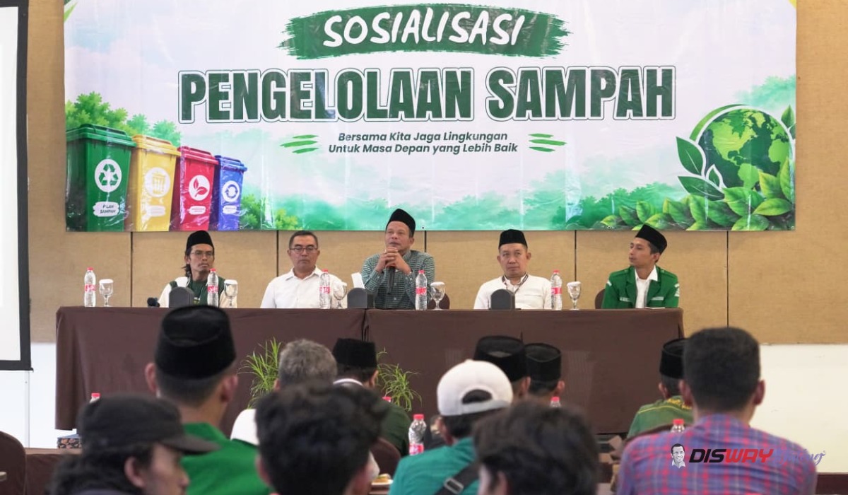 Ansor Kebumen Garap Sampah Jadi Peluang Bisnis Kader, Wakil Bupati Zaeni Miftah Buka Sosialisasi GreenCare