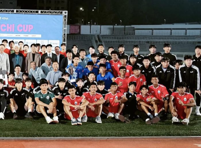 Kiper Jebolan SSB IM Ternate Erlangga Dwi Putra Tampil Bersama Persija U-18 di Hechi Cup Korea Selatan
