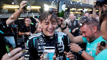 Russell Menangi F1 GP Azerbaijan, Pangkas Jarak Poin dari Antonelli