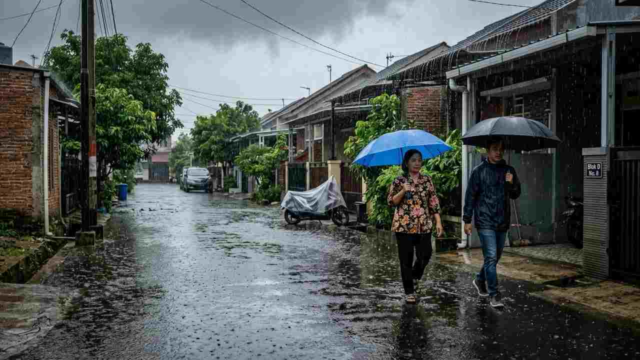 8 Daerah Sumsel Berpotensi Diguyur Hujan pada 27 September 2026, Palembang Masih Udara Kabur