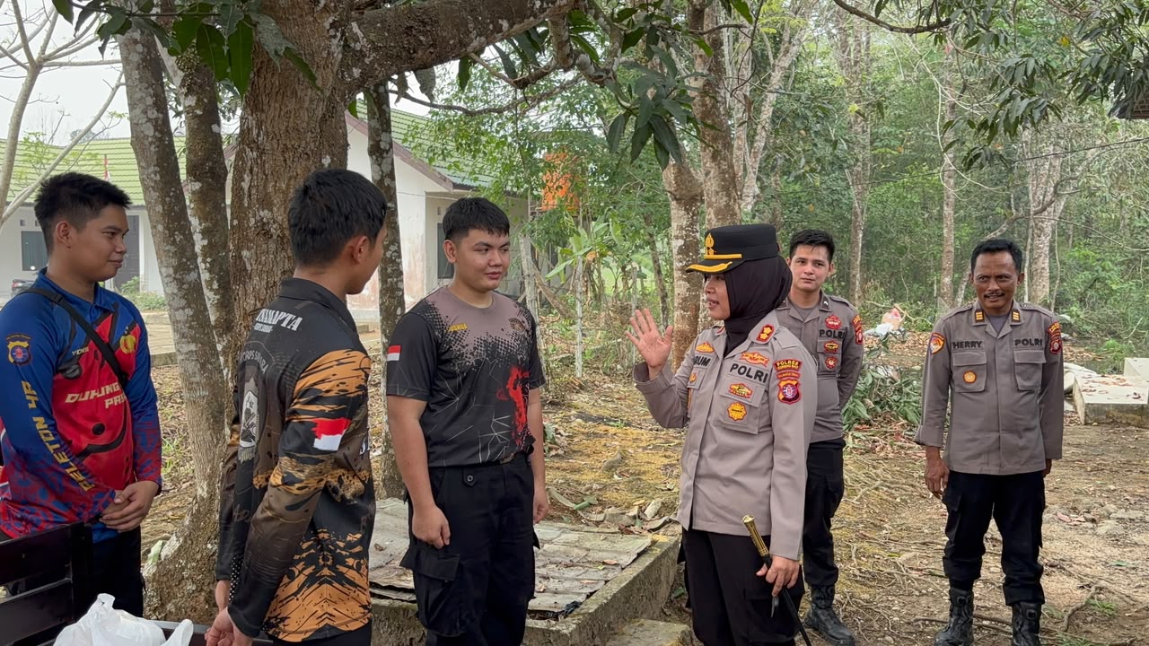 Kapolres Gunung Mas Tinjau Pos Pantau Karhutla di Jalur Kurun-Palangka Raya, 3 Desa Rawan Jadi Prioritas