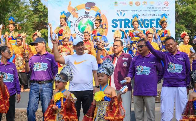 Pemprov Jateng Siapkan 10.000 Vaksin Rabies Gratis Sepanjang 2026, Wagub Taj Yasin Ingatkan Status Bebas Sejak 1997 Bukan Alasan Lengah