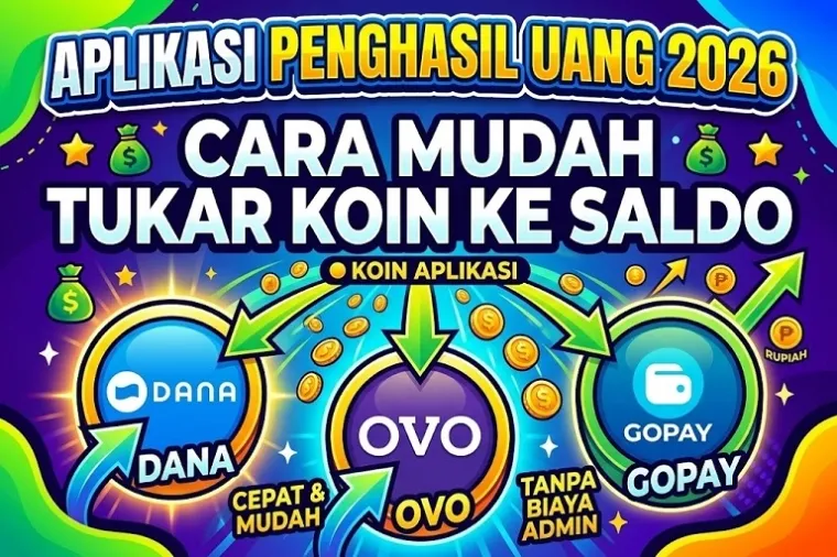 Aplikasi Penghasil Uang 2026 Rilis, Koin Bisa Ditukar ke Dana hingga GoPay