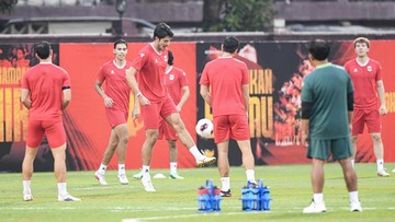 Timnas Indonesia Matangkan Bola Udara Jelang Duel Kontra Malaysia