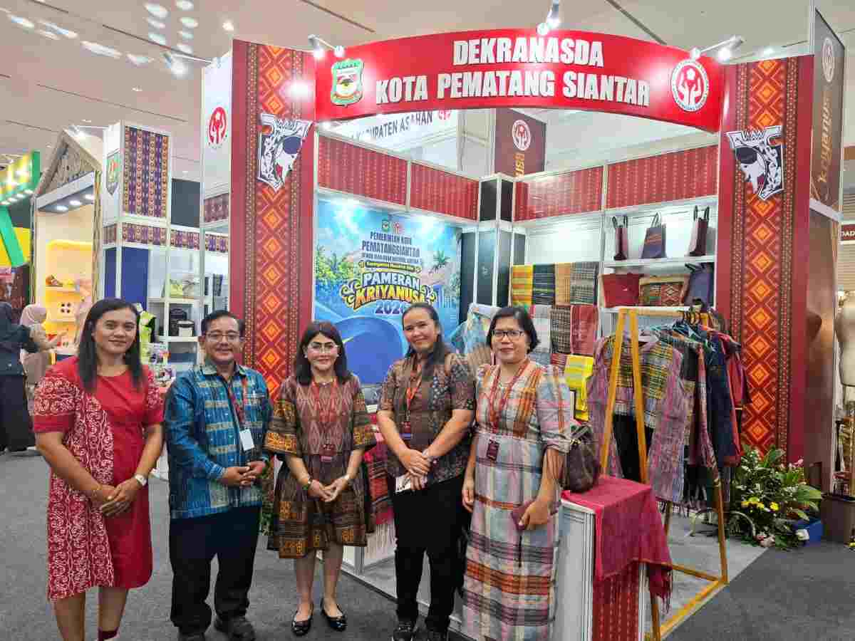 Ketua Dekranasda Pematangsiantar Liswati Wesly Silalahi Dorong Perajin Naik Kelas di Kriyanusa 2026 Jakarta