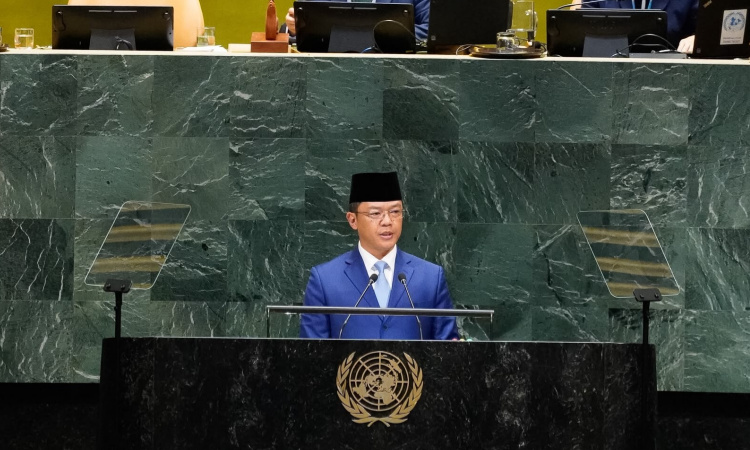 Menlu Sugiono Serukan Solusi Dua Negara di Sidang Umum PBB ke-81