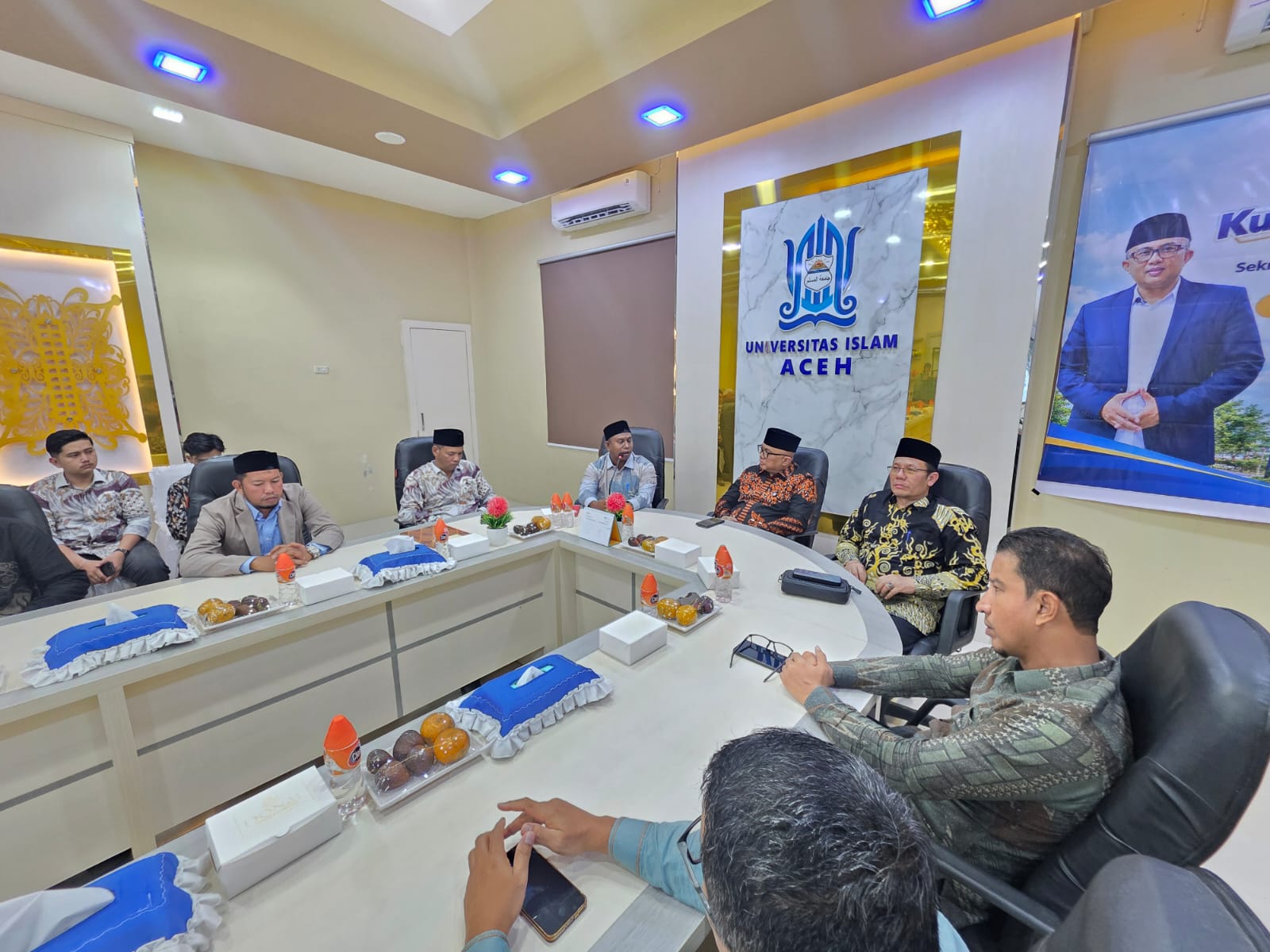 Sesditjen Pendis Kemenag Tinjau Progres Pemulihan Pasca Banjir di Kampus UIA Peusangan Bireuen