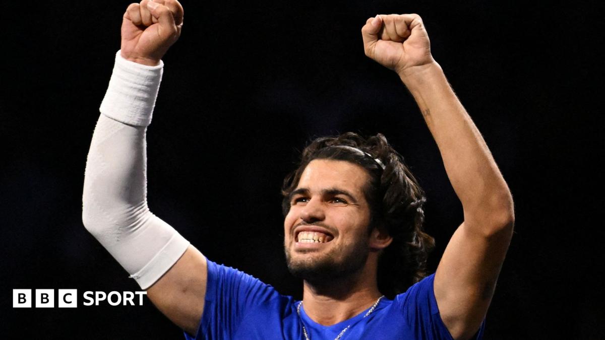 Alcaraz Selamatkan Dua Match Point, Eropa Pimpin Laver Cup 7-5