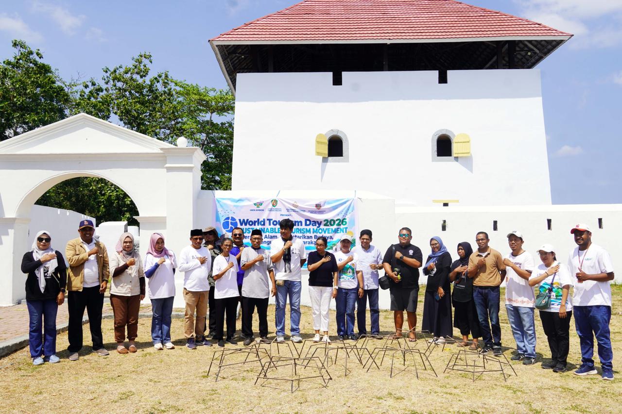 World Tourism Day 2026 di Hila Maluku Tengah, Konservasi Mangrove hingga Jelajah Benteng Amsterdam