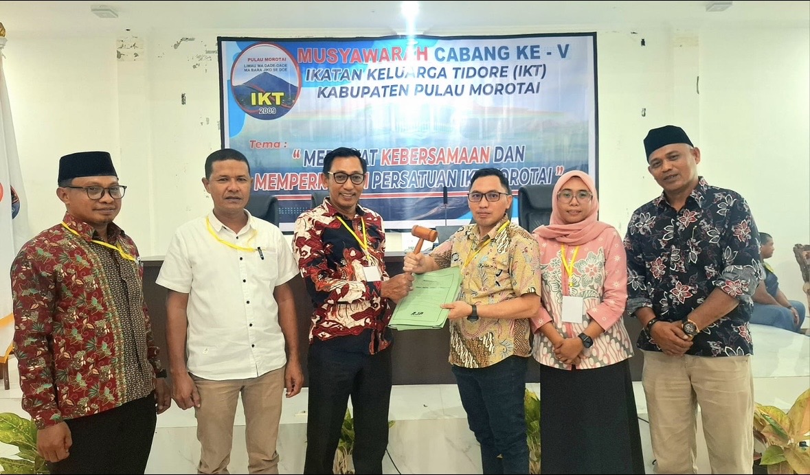 Fahmi Abukasim Terpilih Ketua IKT Morotai 2026–2030, Kalahkan Abdul Kader dengan 105 Suara