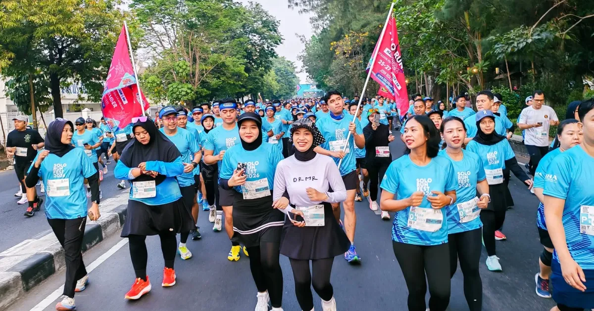 7.000 Pelari Ramaikan Solo Run Fest 2026, Ekonomi Surakarta Bergulir hingga Miliaran per Event