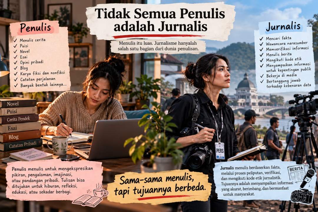 Jurnalis Perempuan Kaltim Ingatkan Bahaya Konten Emosional di Media Sosial, Sebut Penulis Tak Sama dengan Jurnalis