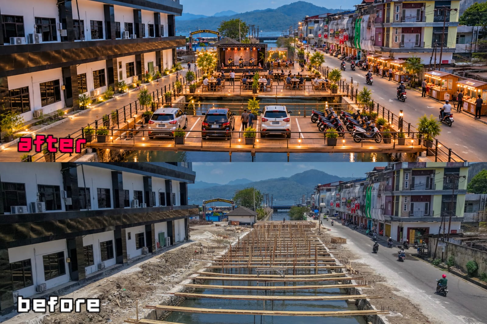 Kodam XV/Pattimura Sebut Penataan Sungai Waitomu dan Pasar Mardika demi UMKM, Bukan Sekadar Parkir