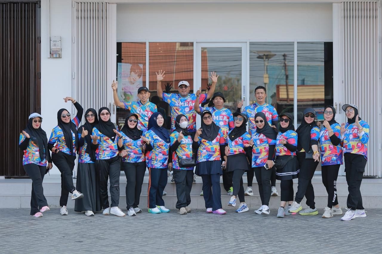 Alumni SMEA 97 Gorontalo Gelar Morning Run Jelang Reuni Akbar 50 Angkatan pada 24-25 Oktober 2026
