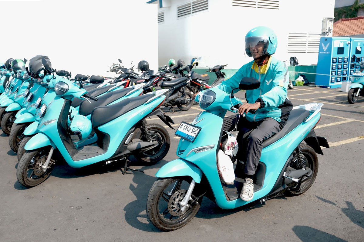 Green SM Luncurkan Armada Motor Listrik VinFast di Jakarta, Sewa Mulai Rp39.000 per Hari