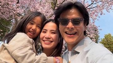 Potret Kedekatan Dion Wiyoko dan Putrinya, Gianna Mae Wiyoko