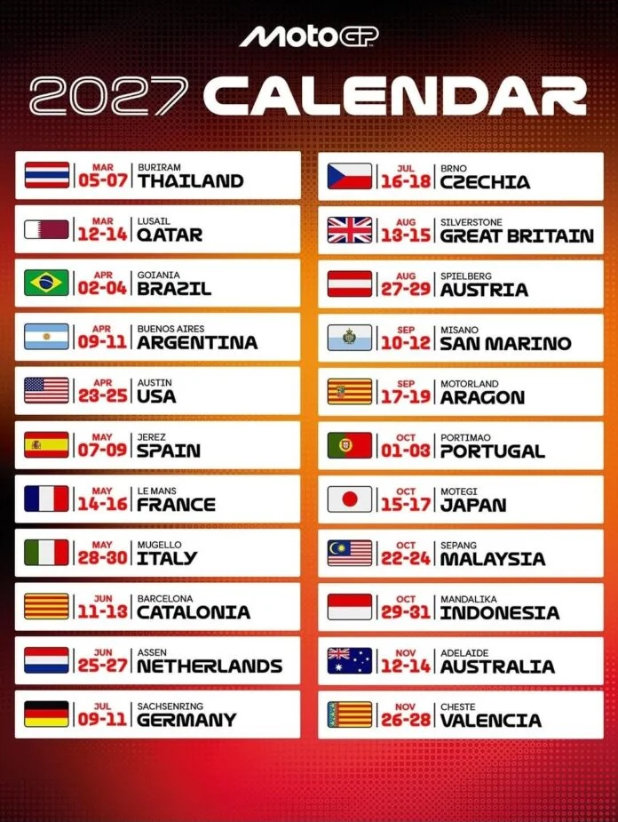 Sirkuit Mandalika Kembali Masuk Kalender MotoGP 2027, GP Indonesia Digelar 29-31 Oktober