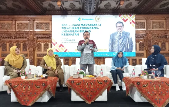 Komisi IX DPR Sosialisasi UU Kesehatan di Bekasi, Nuroji Ajak Warga Stop Rokok dan Cek Kesehatan Gratis