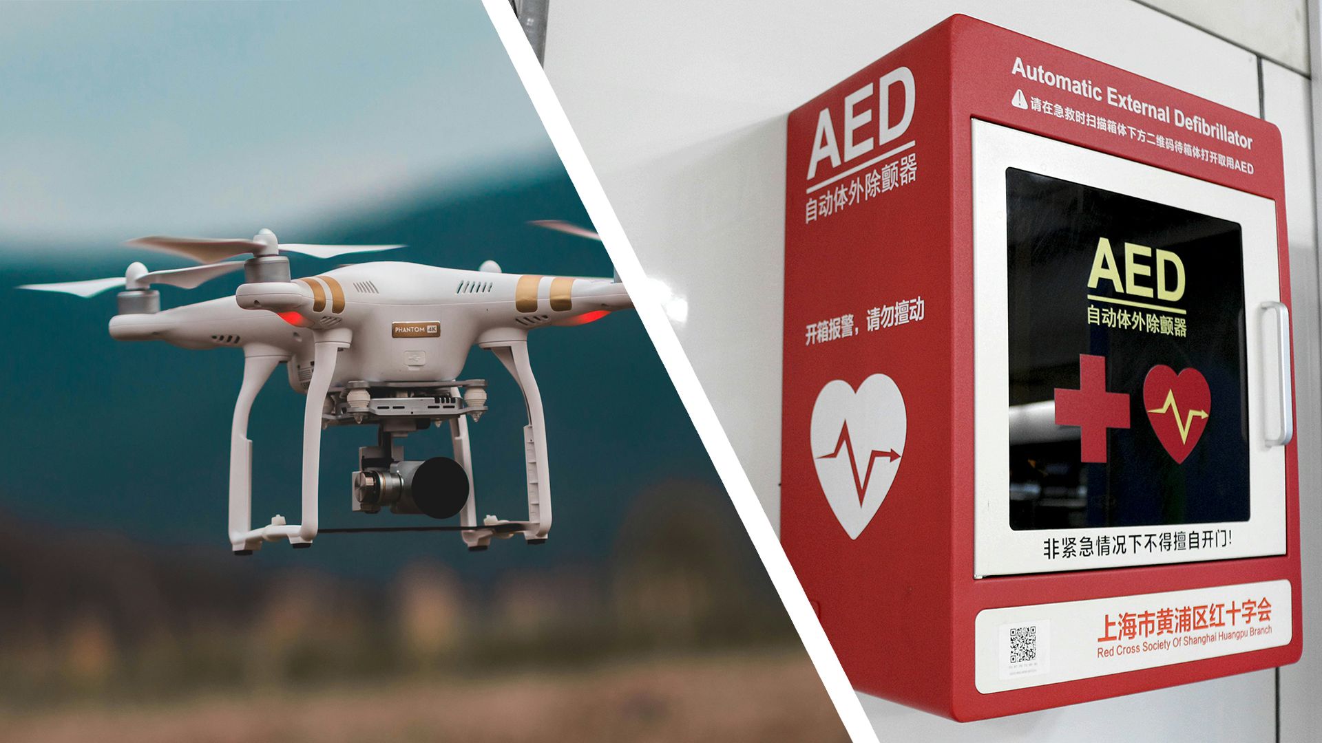 Studi Drone AED Prancis: Waktu Defibrilasi Jantung Turun 3,76 Menit
