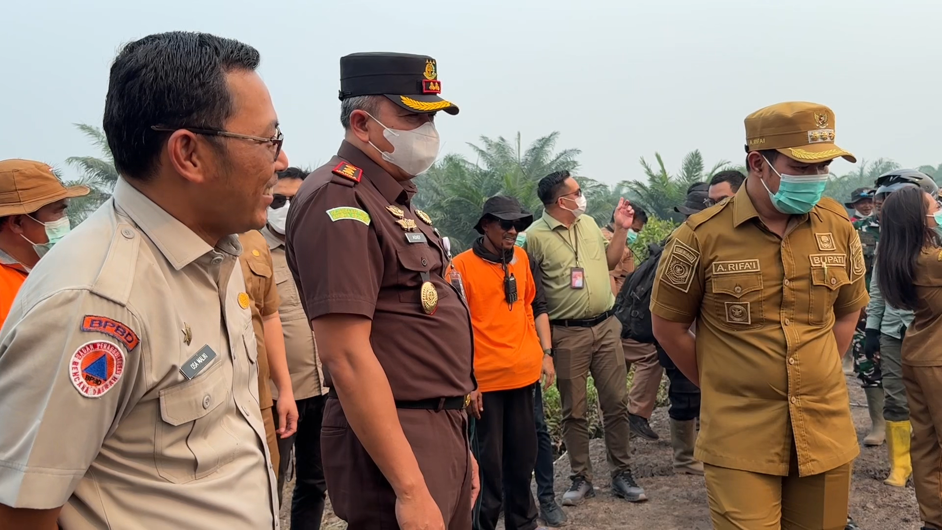 Kajari Pulang Pisau Turun ke Desa Kantan Atas, Kawal Anggaran Penanganan Karhutla