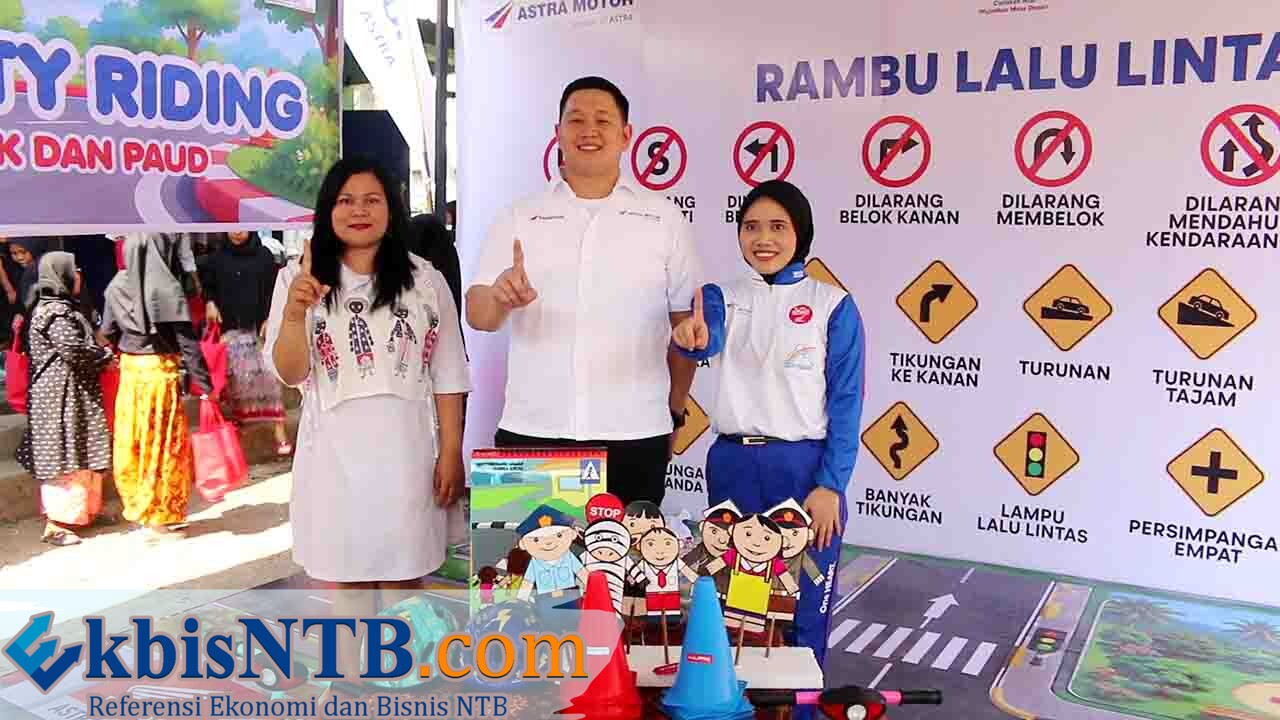 Astra Motor NTB Resmikan Desa Bengkaung sebagai Desa Sejahtera Astra Pertama, Bangun Fasilitas Safety Riding for Kids di TK dan PAUD Rinjani